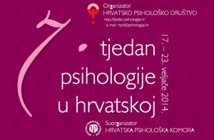 7. tjedan psihologije u Hrvatskoj - uključite se!
