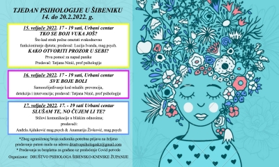 Dru&scaron;tvo psihologa &Scaron;ibensko-kninske županije u 15. Tjednu psihologije
