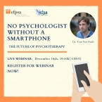 "No psychologist without a smartphone! The future of psychotherapy." - poziv na EFPSA webinar