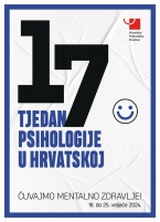17. Tjedan psihologije u Hrvatskoj - od 19. do 25. veljače 2024.