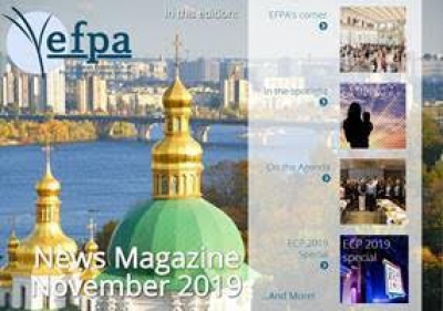 EFPA News Magazine - izdanje za studeni 2019.