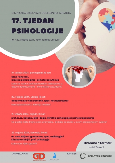 17. Tjedan psihologije u Daruvaru