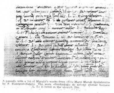 Natječaj za dru&scaron;tveno priznanje Marulić: Fiat Psychologia