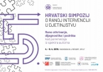 5. hrvatski simpozij o raoj intervenciji u djetinjstvu - produžen rok za prijavu sažetaka