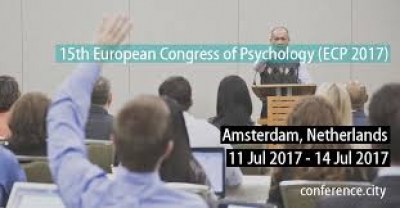 15. europski kongres psihologije - u Amsterdamu 2017