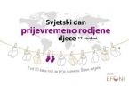 Svjetski dan prijevremeno rođene djece - 17. studeni - najava predavanje