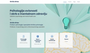 Prva internetska stranica u našoj zemlji i regiji posvećena psihologiji ovisnosti i skrbi o mentalnom zdravlju