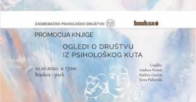 Ogledi o dru&scaron;tvu iz psiholo&scaron;kog kuta - ZPD poziva na predstavljanje knjige