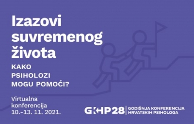 28. godi&scaron;nja konferencija hrvatskih psihologa - donosimo PROGRAM KONFERENCIJE