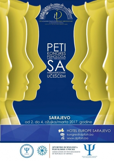 5. kongres psihologa Bosne i Hercegovine - u Sarajevu