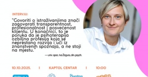 Zašto je važno da psihoterapija bude utemeljena na istraživanima...? - intervju s Ivom Žegura