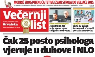 Psiholozi i duhovi - komentar prof. Kuterovac Jagodić na članak iz Večernjeg lista