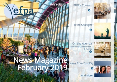 EFPA News Magazine - donosimo izdanje za veljaču 2019.