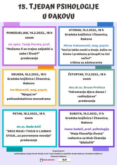 15. Tjedan psihologije - u Đakovu