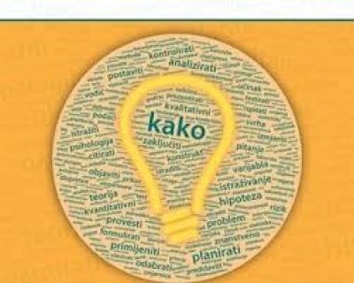 ZNANSTVENO ISTRAŽIVANJE U PSIHOLOGIJI: VODIČ ZA POČETNIKE - poziv na predstavljanje priručnika