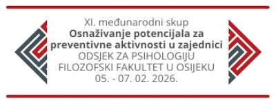 XI. međunarodni psihologijski skup u Osijeku - objavljen program skupa i dru&scaron;tveni program!