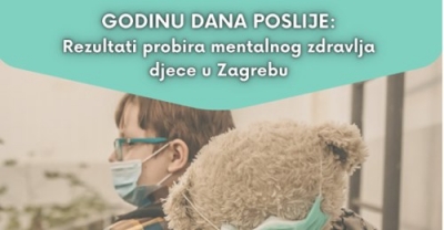 Mentalno zdravlje djece u Zagrebu - Godinu dana poslije - rezultati istraživanja