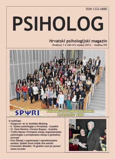 Psiholog - novi broj hrvatskog psihologijskog magazina