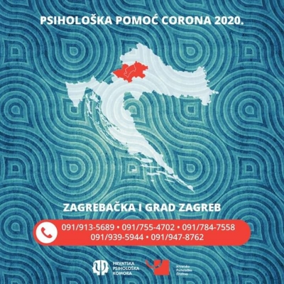 Telefon za psiholo&scaron;ku pomoć u Zagrebu i Zagrebačkoj županiji