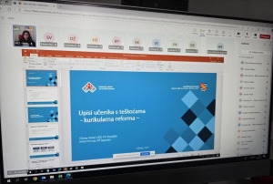 Sekcija za profesionalno usmjeravanje - održala predavanje na temu „Upis učenika s teškoćama u razvoju – kurikularna reforma“