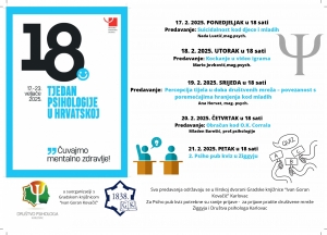 Društvo psihiologa Karlovac - u 18. Tjednu psihologije