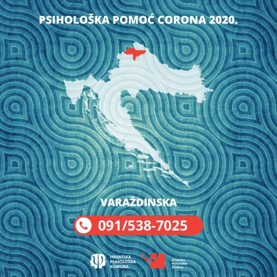 Telefon za psiholo&scaron;ku pomoć u Varaždinskoj županiji