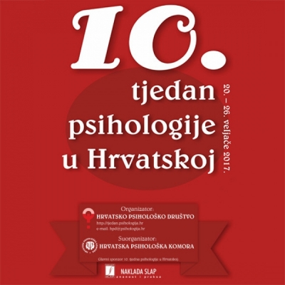 10. Tjedan psihologije - počinje danas