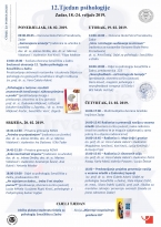 12. Tjedan psihologije na Odjelu za psihologiju Sveučili&scaron;ta u Zadru