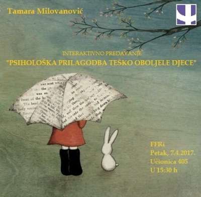 Psiholo&scaron;ka prilagodba te&scaron;ko oboljele djece - predavanje u Rijeci
