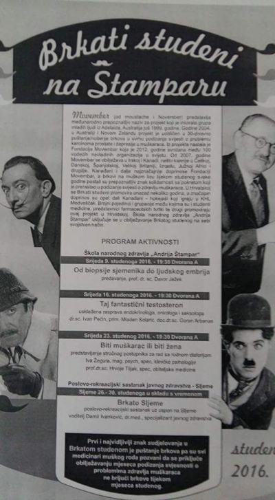 Brkati studeni na &Scaron;NZ Andrija &Scaron;tampar - pridružite se!