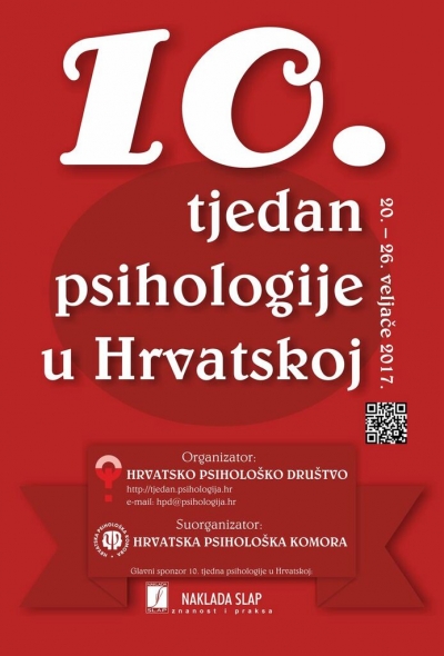 Društvo psihologa Istre - program 10. Tjedna psihologije