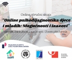 Besplatan online stručni skup za psihologe &bdquo;Online psihodijagnostika djece i mladih: Mogućnosti i izazovi&ldquo; - najava