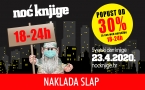 Noć knjige u Nakladi Slap - 23.4. od 18.00 do 24.00
