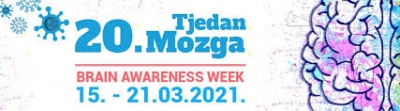 20. Tjedan mozga - Mozak i COVID 19 - obavijest o javnoj tribini